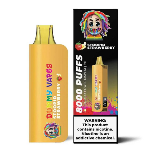 Dummy Stoopid Strawberry 8.000 puffs Vape